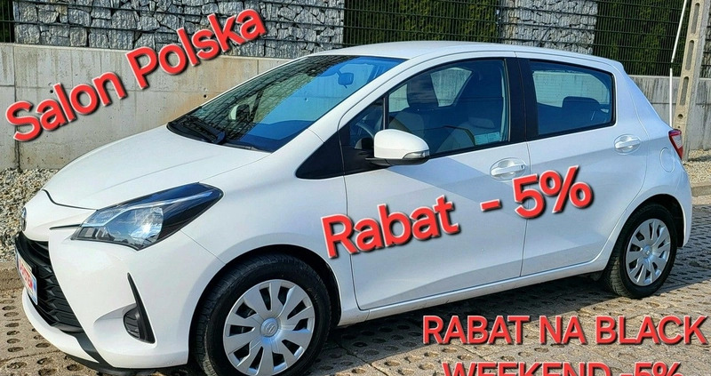 Toyota Yaris cena 32520 przebieg: 164000, rok produkcji 2018 z Radków małe 379